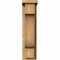 Ekena Millwork Newport Smooth Corbel w/Backplate, Western Red Cedar, 5 1/2"W x 10"D x 22"H COR06X10X22NEW01SWR - alternate 4
